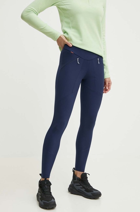 Mammut legginsy sportowe Aenergy Light damskie kolor niebieski - zdjęcie produktu nr 1