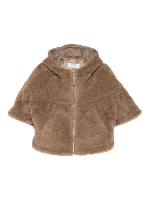 Max Mara hooded zip-up jacket - Brown - zdjęcie produktu nr 1