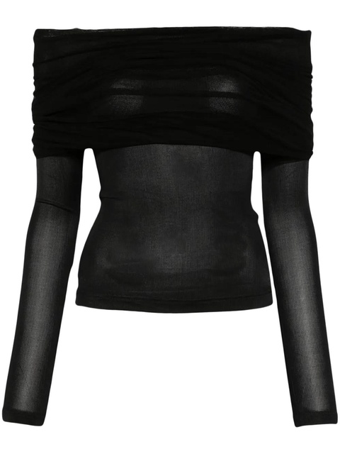Christopher Esber Sonora top - Black - zdjęcie produktu nr 1