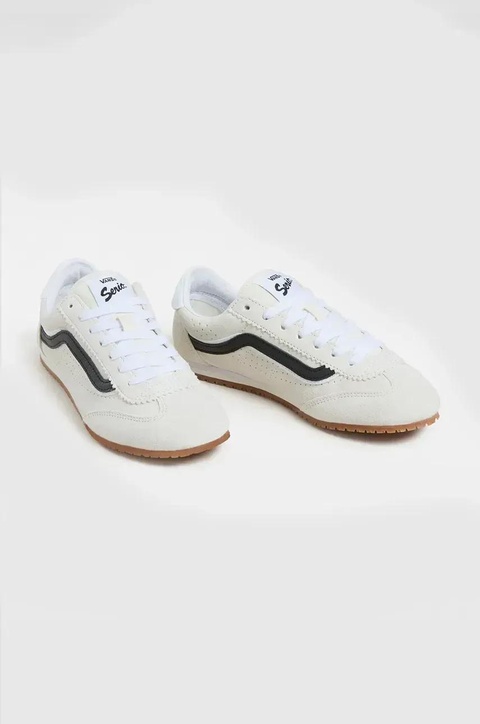 Vans sneakersy zamszowe Super Lowpro kolor biały VN000D83CCZ1 - zdjęcie produktu nr 2