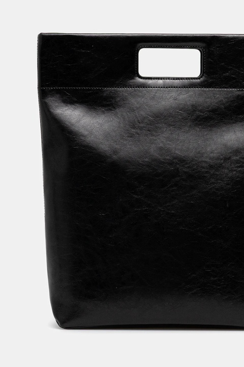 Samsoe Samsoe torebka Sajennie Tote Bag kolor czarny F25100104 - zdjęcie produktu nr 2