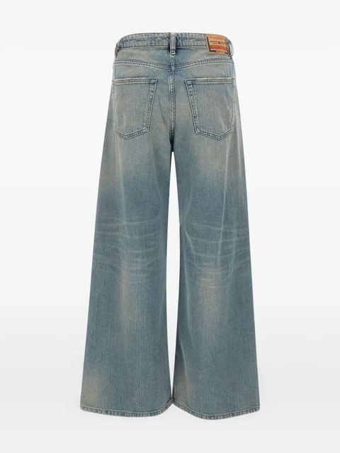 Diesel wide-leg jeans - BLUE AND GREEN - zdjęcie produktu nr 1