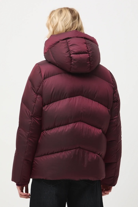 Medicine kurtka puchowa kolor bordowy - zdjęcie produktu nr 2