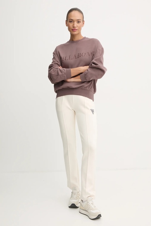 Billabong bluza Palmin damska kolor brązowy z aplikacją ABJFT00456 - zdjęcie produktu nr 2