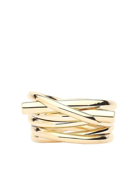 Ferragamo Gancini layered ring - Gold - zdjęcie produktu nr 1