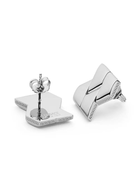 Versace Bind stud earrings - Silver - zdjęcie produktu nr 2