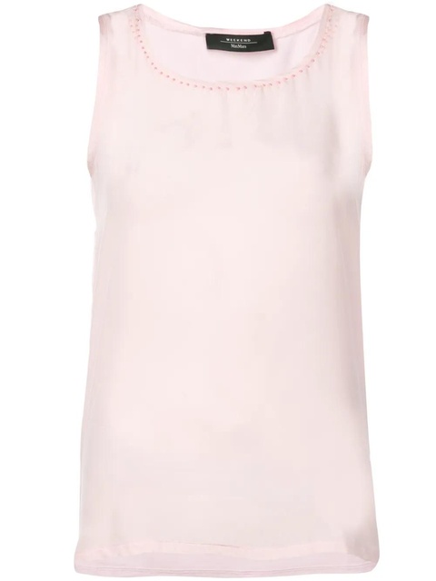 Weekend Max Mara bead embellished top - Pink - zdjęcie produktu nr 1