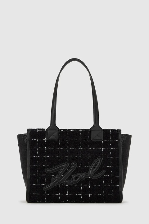 Karl Lagerfeld torebka kolor czarny A4W30260 - zdjęcie produktu nr 1