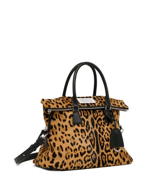 Maison Margiela medium 5AC Loved to Death tote bag - Brown - zdjęcie produktu nr 2