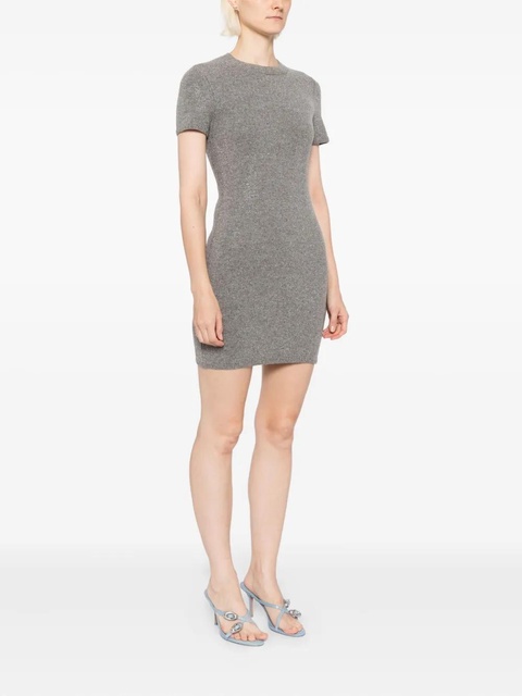 Alexander Wang hotfix short-sleeved dress - Grey - zdjęcie produktu nr 2