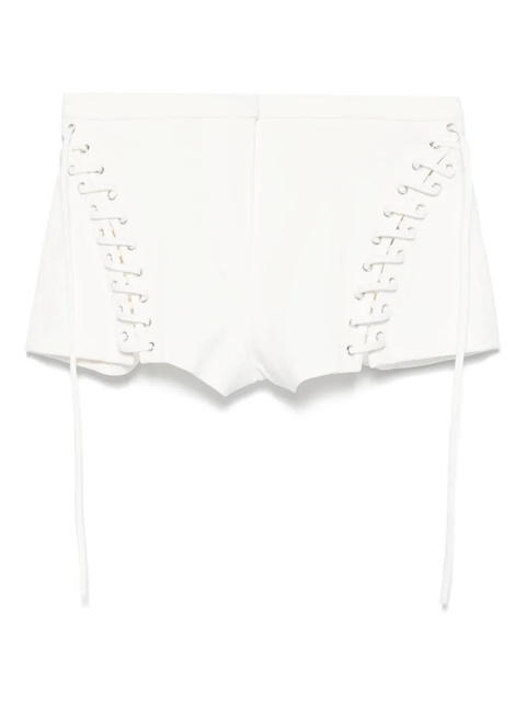 Blumarine eyelet-detail shorts - White - zdjęcie produktu nr 1