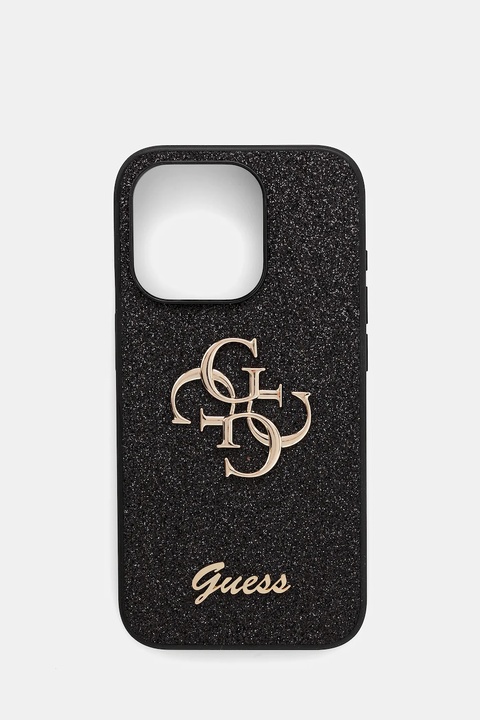 Guess etui na telefon iPhone 15 Pro 6.1" kolor czarny GUHCP15LHG4SGK - zdjęcie produktu nr 1