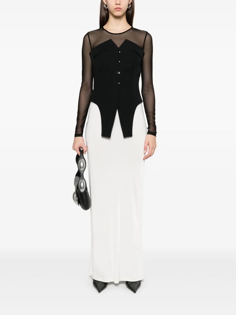 Alexander Wang deconstructed top - Black - zdjęcie produktu nr 1