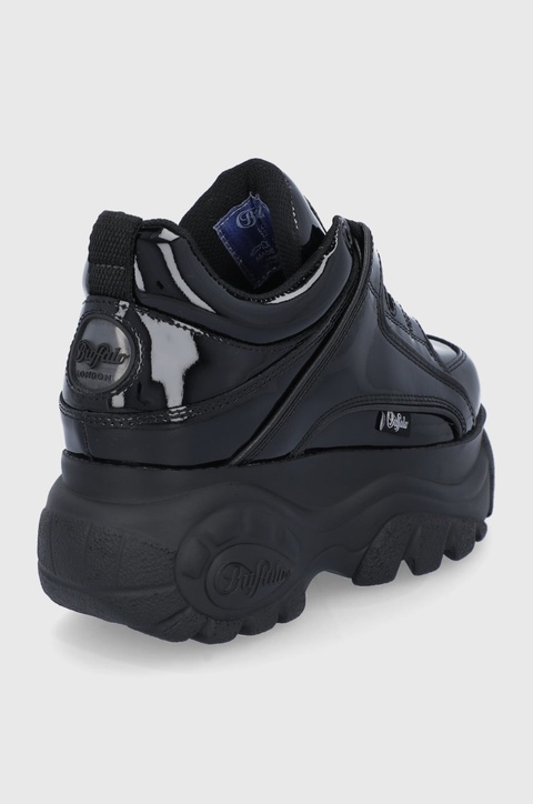 Buffalo Buty skórzane 1339-14 2.0 1533234 kolor czarny na platformie - zdjęcie produktu nr 2