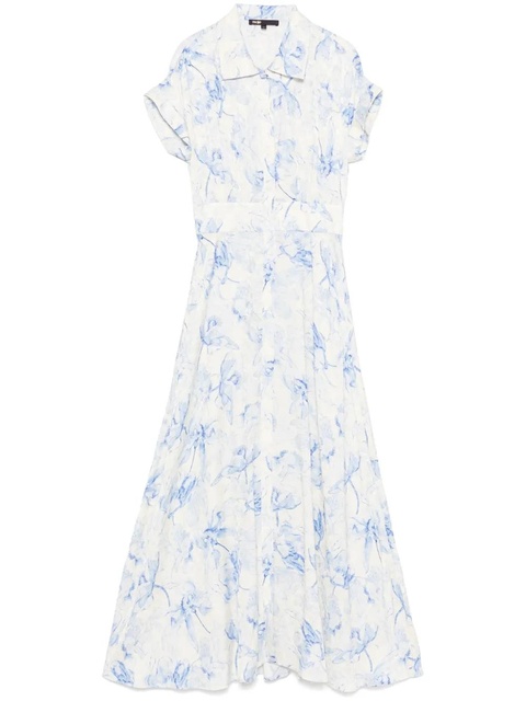Maje floral-print maxi dress - Blue - zdjęcie produktu nr 1