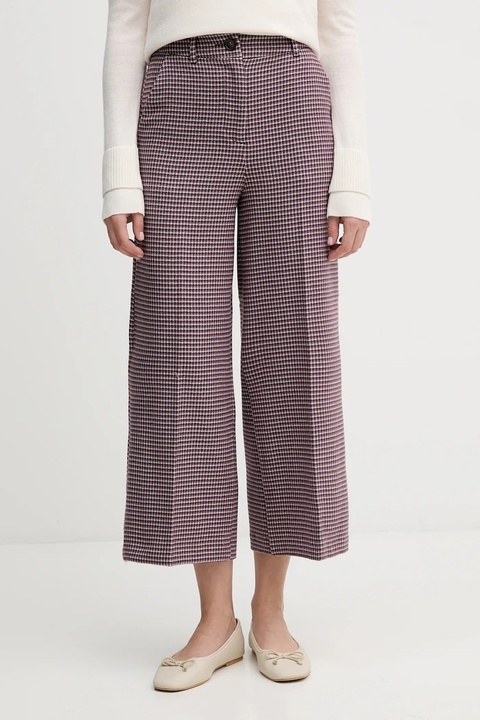 United Colors of Benetton spodnie damskie fason culottes high waist 44BWDF0AA - zdjęcie produktu nr 1