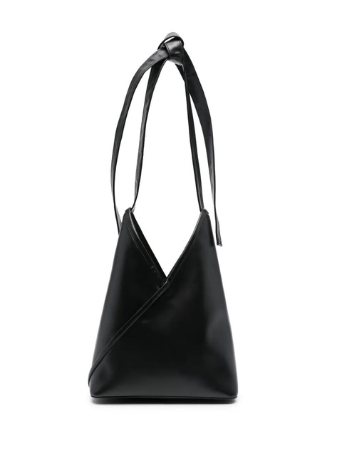 MM6 Maison Margiela Japanese calf-leather tote bag - Black - zdjęcie produktu nr 1