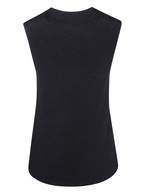 Jil Sander v-neck tank top - Black - zdjęcie produktu nr 1