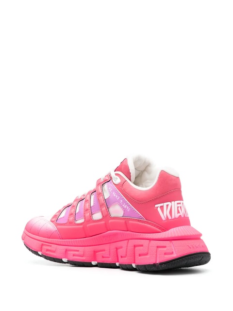 Versace Trigreca leather sneakers - Pink - zdjęcie produktu nr 2
