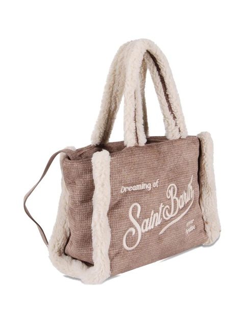MC2 Saint Barth embroidered-logo tote bag - Brown - zdjęcie produktu nr 2
