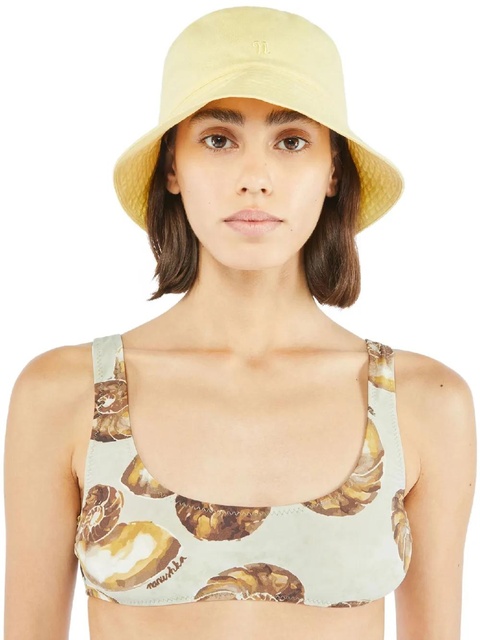 Nanushka Caran bucket hat - Yellow - zdjęcie produktu nr 2