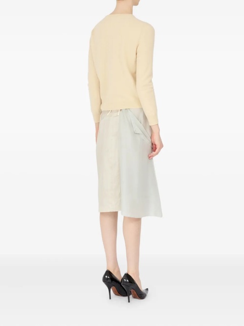 Maison Margiela virgin wool jumper - Yellow - zdjęcie produktu nr 2