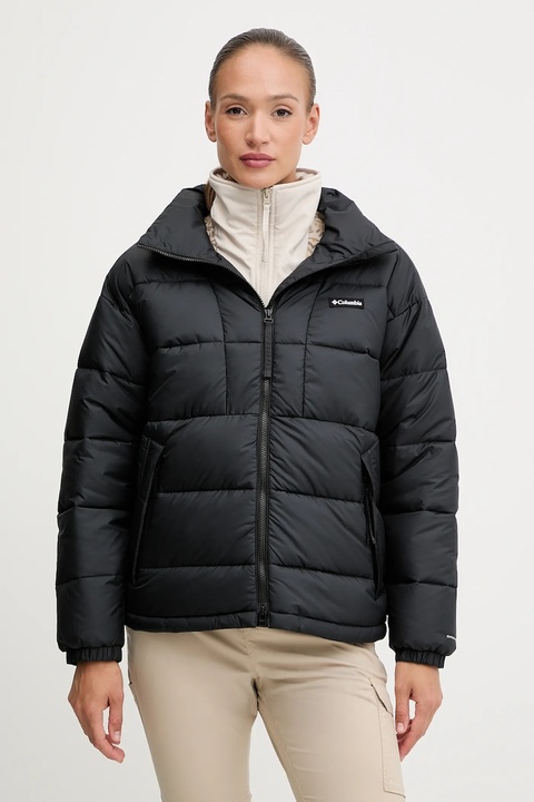 Columbia kurtka Pike Lake kolor czarny zimowa 2133594 - zdjęcie produktu nr 1