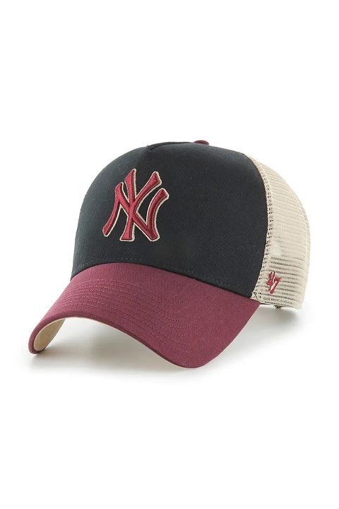 47 brand czapka z daszkiem MLB New York Yankees kolor czarny B-BPTOM17CNP-BKB - zdjęcie produktu nr 1