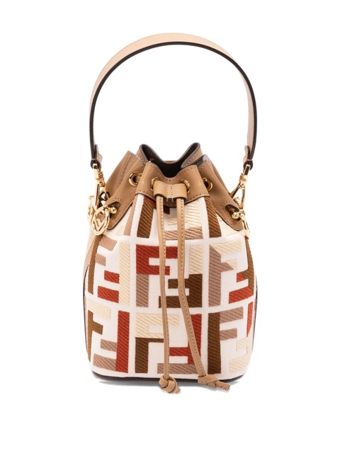 FENDI FF logo bucket bag - Neutrals - zdjęcie produktu nr 2
