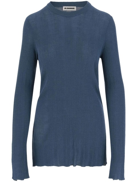 Jil Sander wool jumper - Blue - zdjęcie produktu nr 1