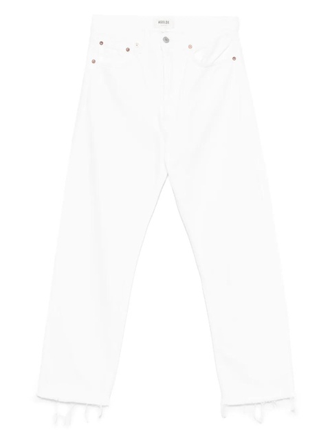 AGOLDE organic-cotton jeans - White - zdjęcie produktu nr 1
