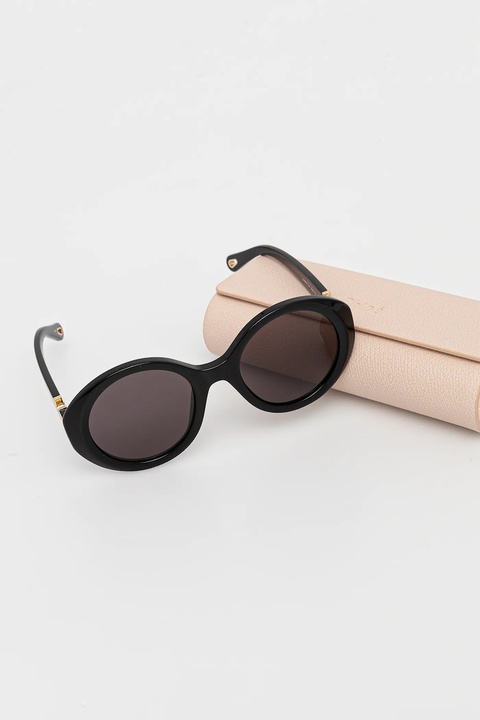 Chloé okulary przeciwsłoneczne damskie kolor czarny CH0332S - zdjęcie produktu nr 2