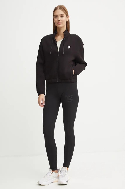 Guess bluza CECILIA damska kolor czarny z aplikacją V4BQ14 K7UW2 - zdjęcie produktu nr 1