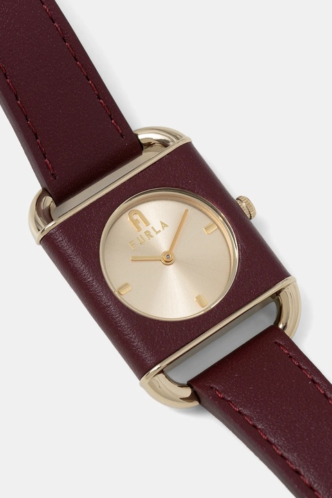 Furla zegarek damski kolor bordowy WW00017020L2 - zdjęcie produktu nr 2