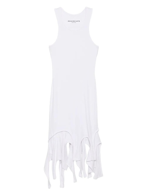 Alexander Wang deconstructed cotton minidress - White - zdjęcie produktu nr 1