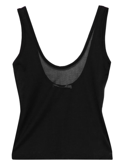 OUR LEGACY Blade scoop-neck tank top - Black - zdjęcie produktu nr 1