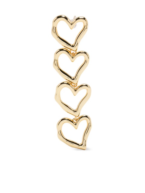 Maje heart-shaped earrings - Gold - zdjęcie produktu nr 1