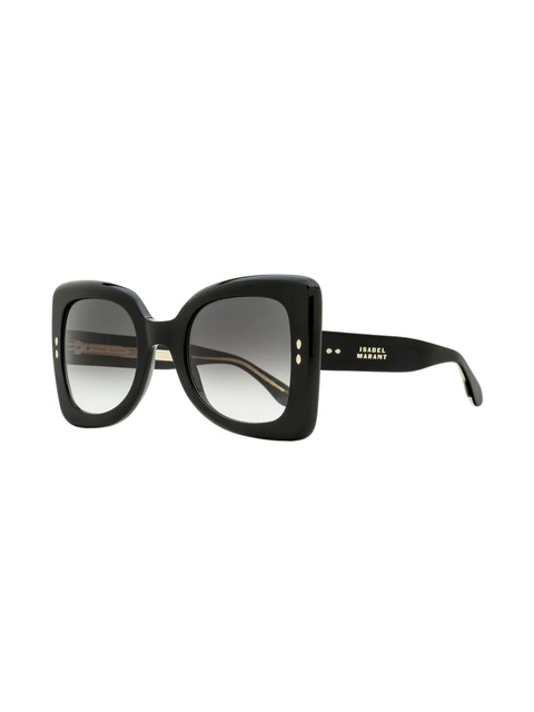 Isabel Marant Eyewear printed butterfly-frame sunglasses - Black - zdjęcie produktu nr 1