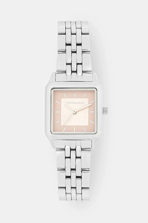 Trussardi zegarek T- FORMA damski kolor srebrny R2453173503 - zdjęcie produktu nr 1