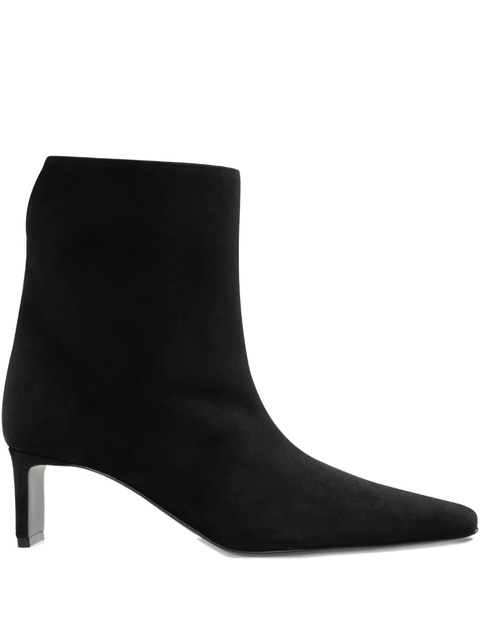 KHAITE 55mm Ona square-toe ankle boots - Black - zdjęcie produktu nr 1