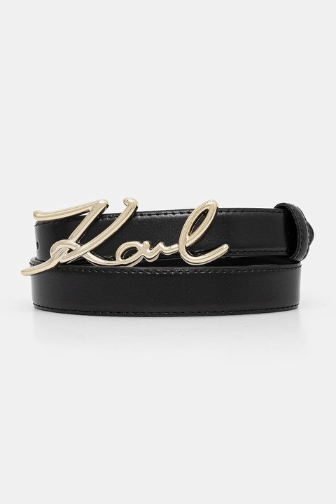 Karl Lagerfeld pasek damski kolor czarny A1W33205 - zdjęcie produktu nr 1
