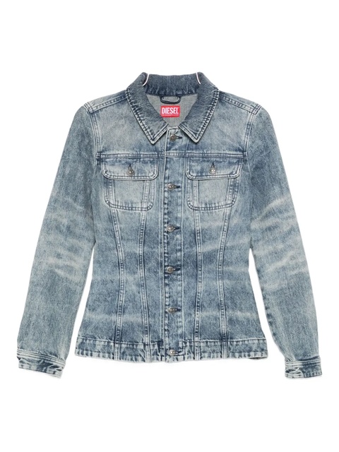 Diesel button-fastening denim jacket - Blue - zdjęcie produktu nr 1