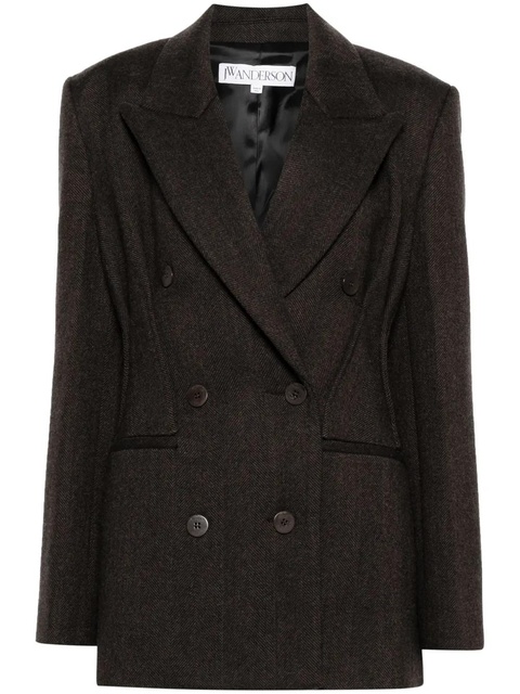 JW Anderson Hourglass blazer - Brown - zdjęcie produktu nr 1