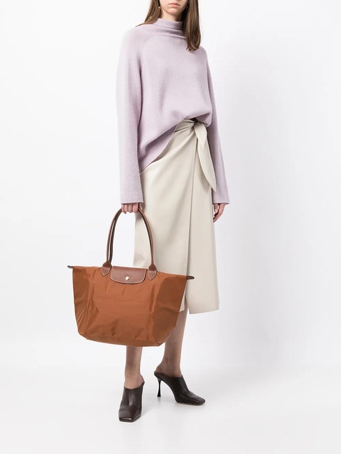 Longchamp Le Pliage folding tote bag - Brown - zdjęcie produktu nr 2