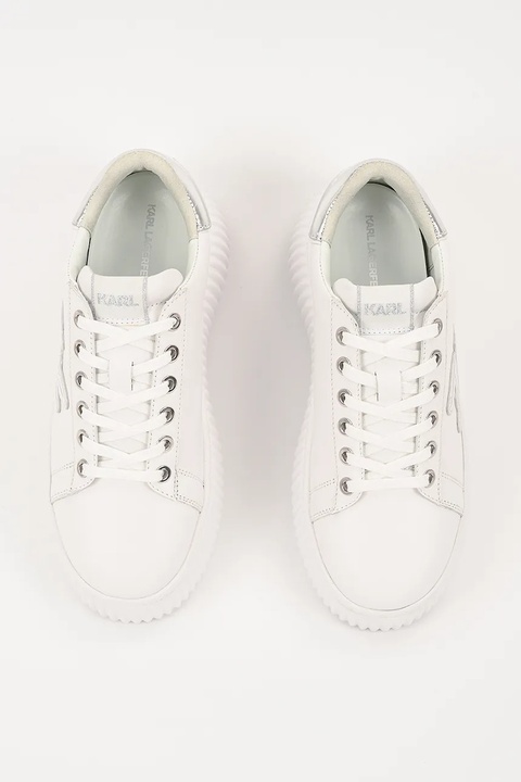 Karl Lagerfeld sneakersy skórzane KREEPER LO damskie kolor biały KL42311A - zdjęcie produktu nr 2