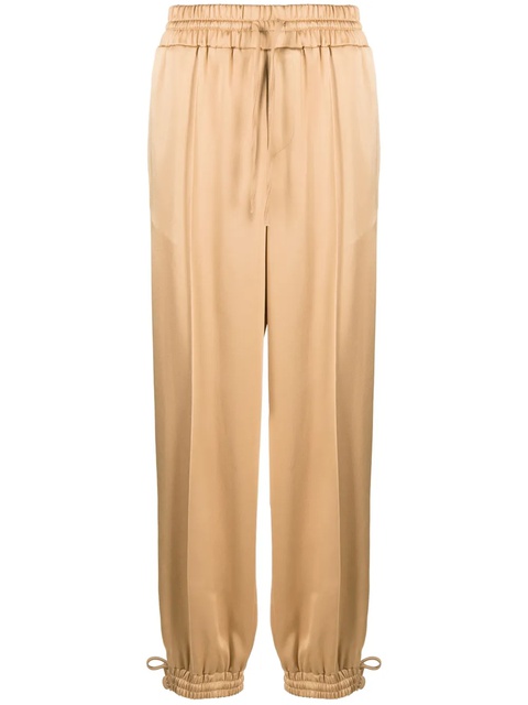 Jil Sander satin track pants - Neutrals - zdjęcie produktu nr 1