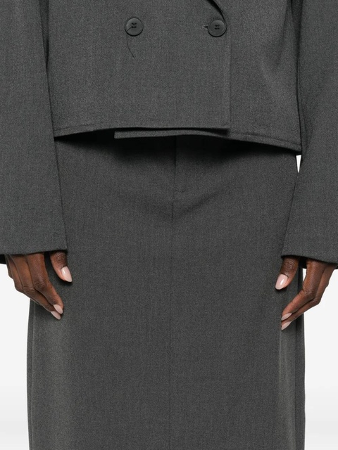 Eleh high-waisted straight skirt - Grey - zdjęcie produktu nr 2