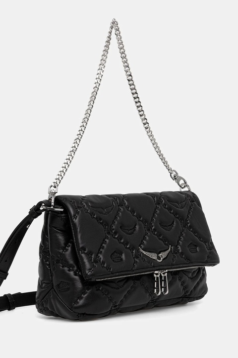 ZADIG&VOLTAIRE torebka skórzana kolor czarny LWBA04058 - zdjęcie produktu nr 2