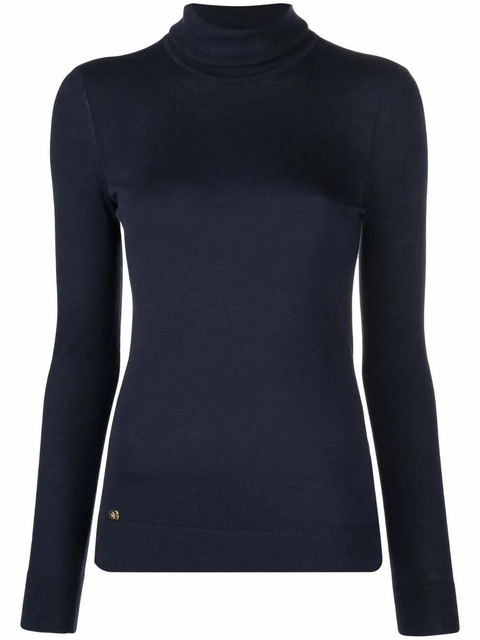 Lauren Ralph Lauren fine-knit roll-neck jumper - Blue - zdjęcie produktu nr 1