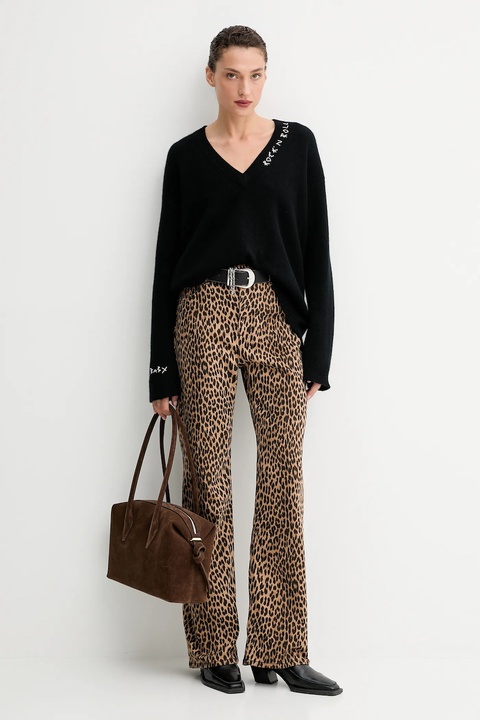 ZADIG&VOLTAIRE jeansy damskie high waist WWJE01317 - zdjęcie produktu nr 1